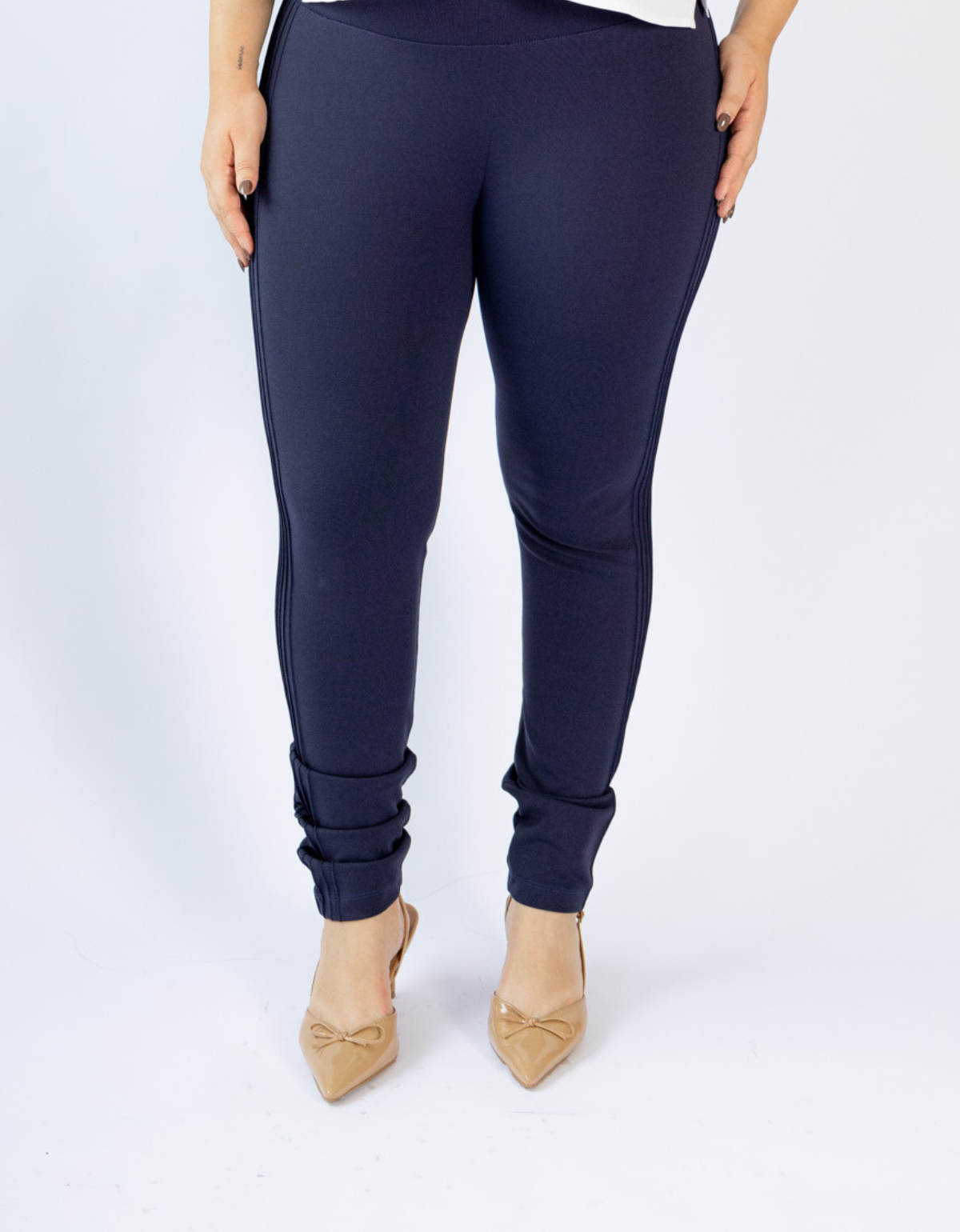 Calça Ultra Modeladora Afina Cintura Fittform Nervura