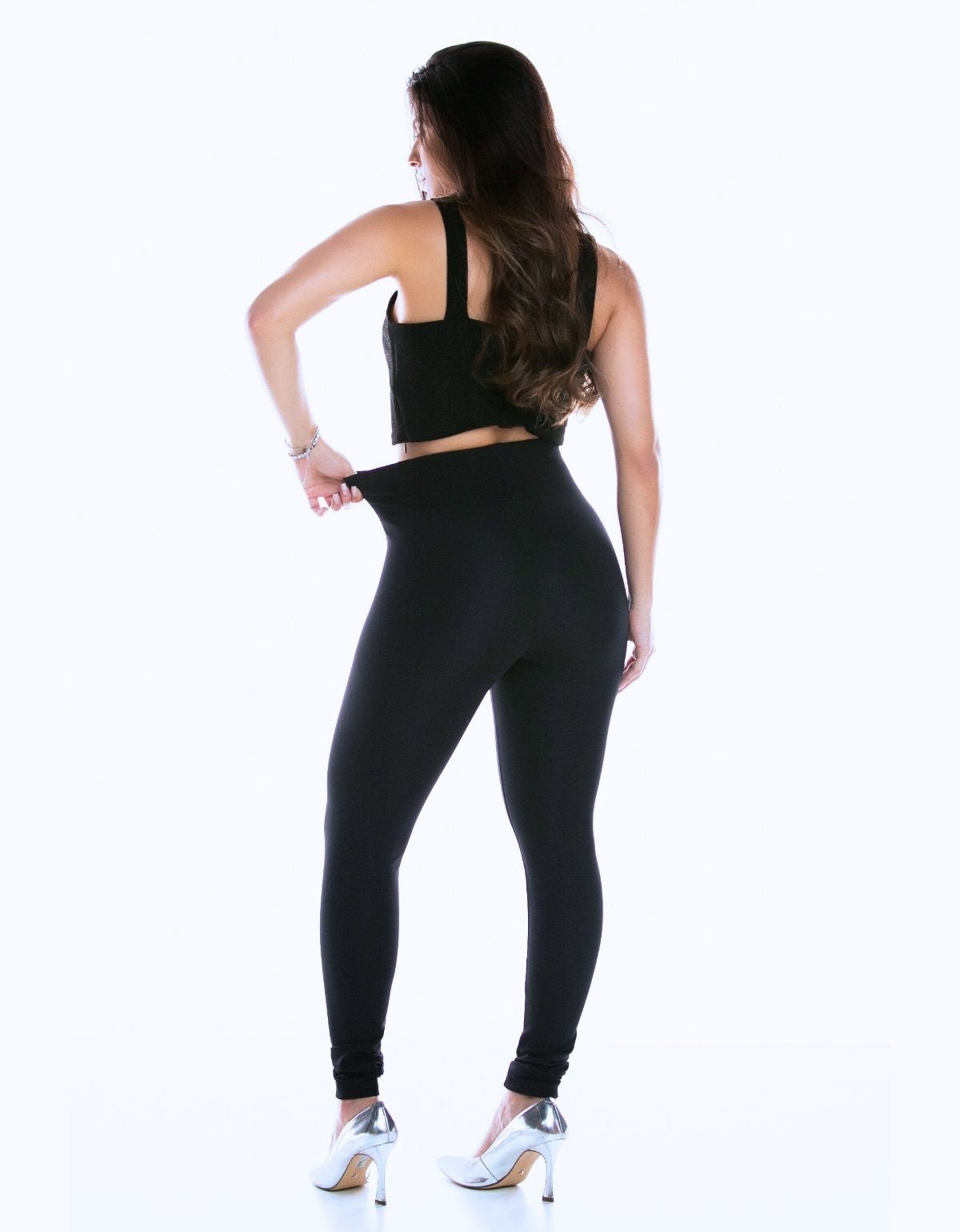 Calça Modeladora Reduz Medidas Skinny Lisa