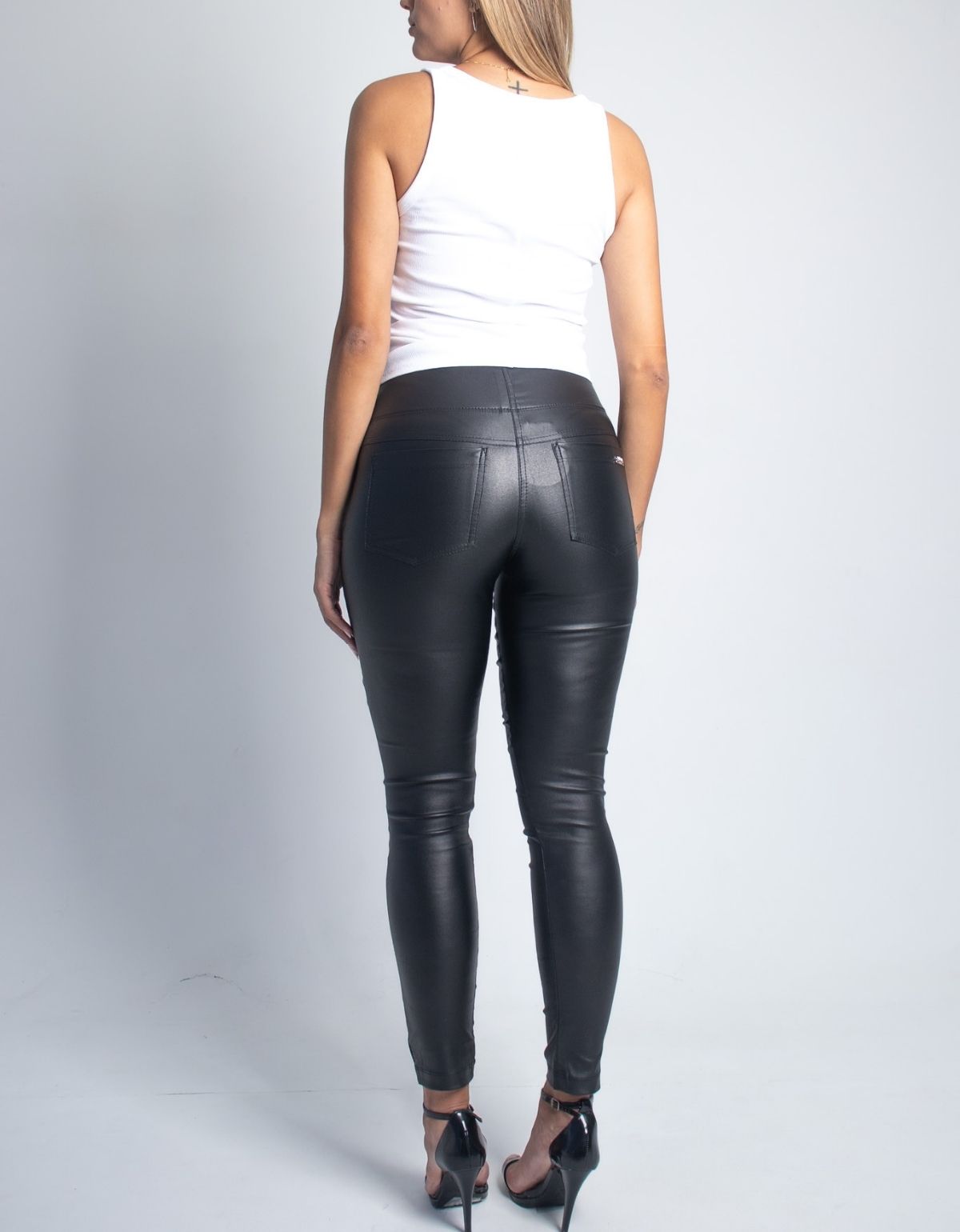 Calça Ultra Modeladora Resinada Afina Cintura Fittform Prada