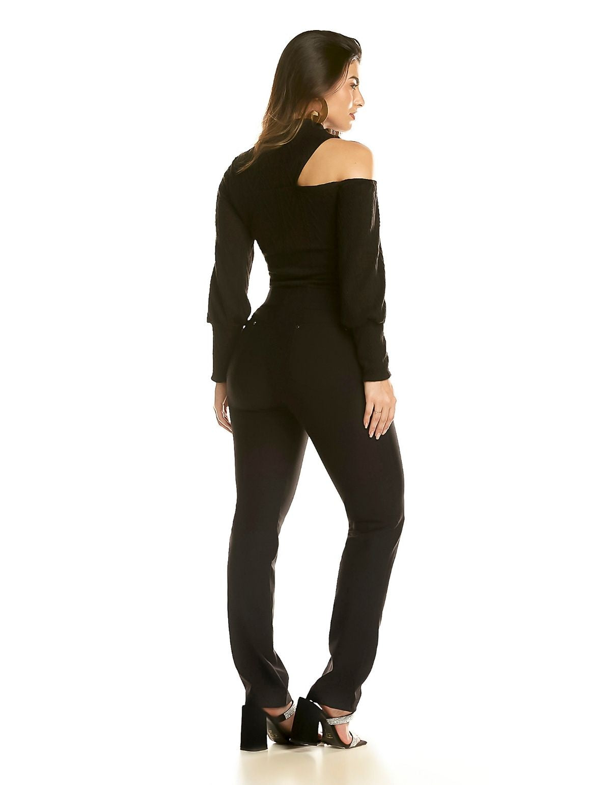 Calça Ultra Modeladora Afina Cintura Fittform Reta
