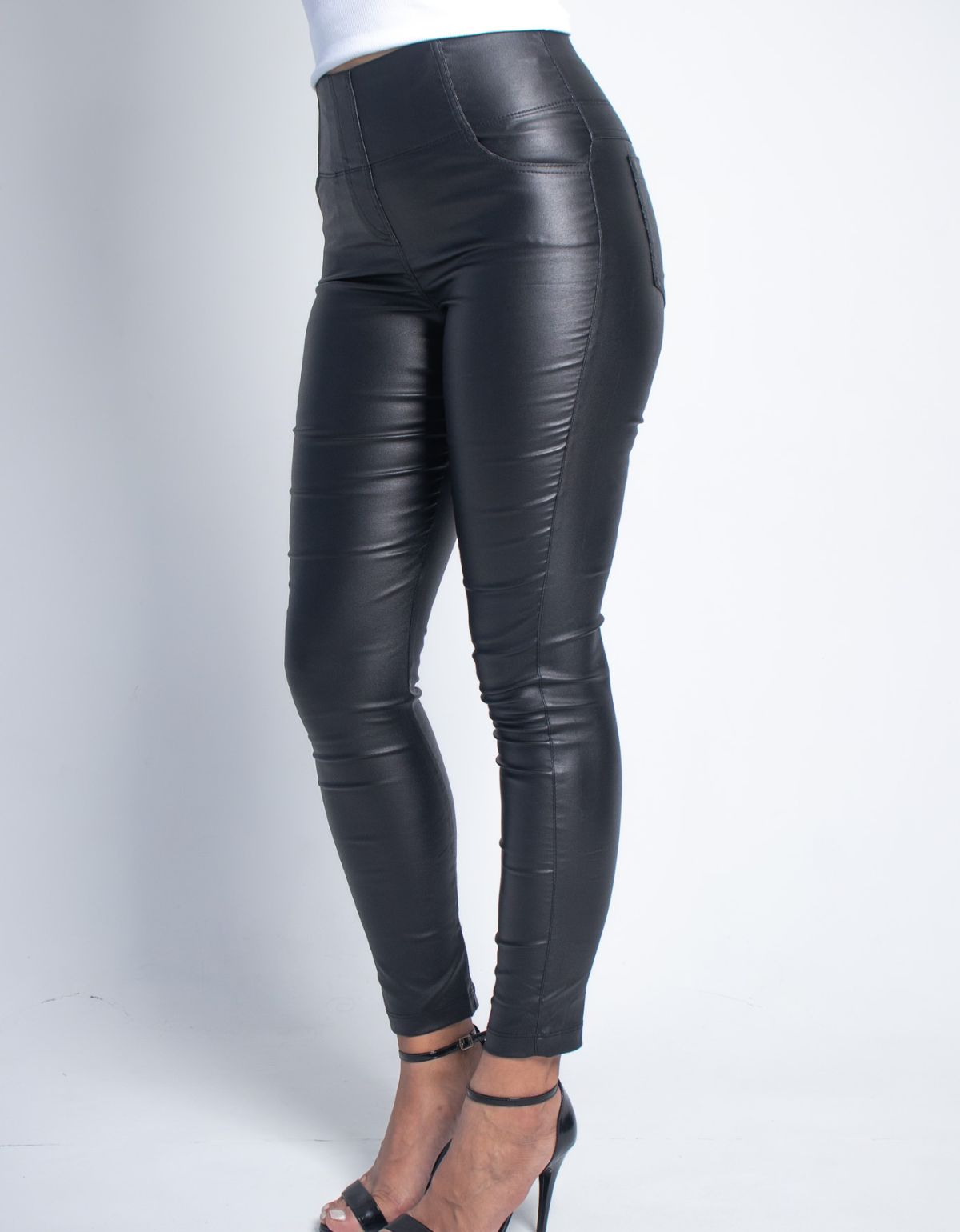 Calça Ultra Modeladora Resinada Afina Cintura Fittform Prada
