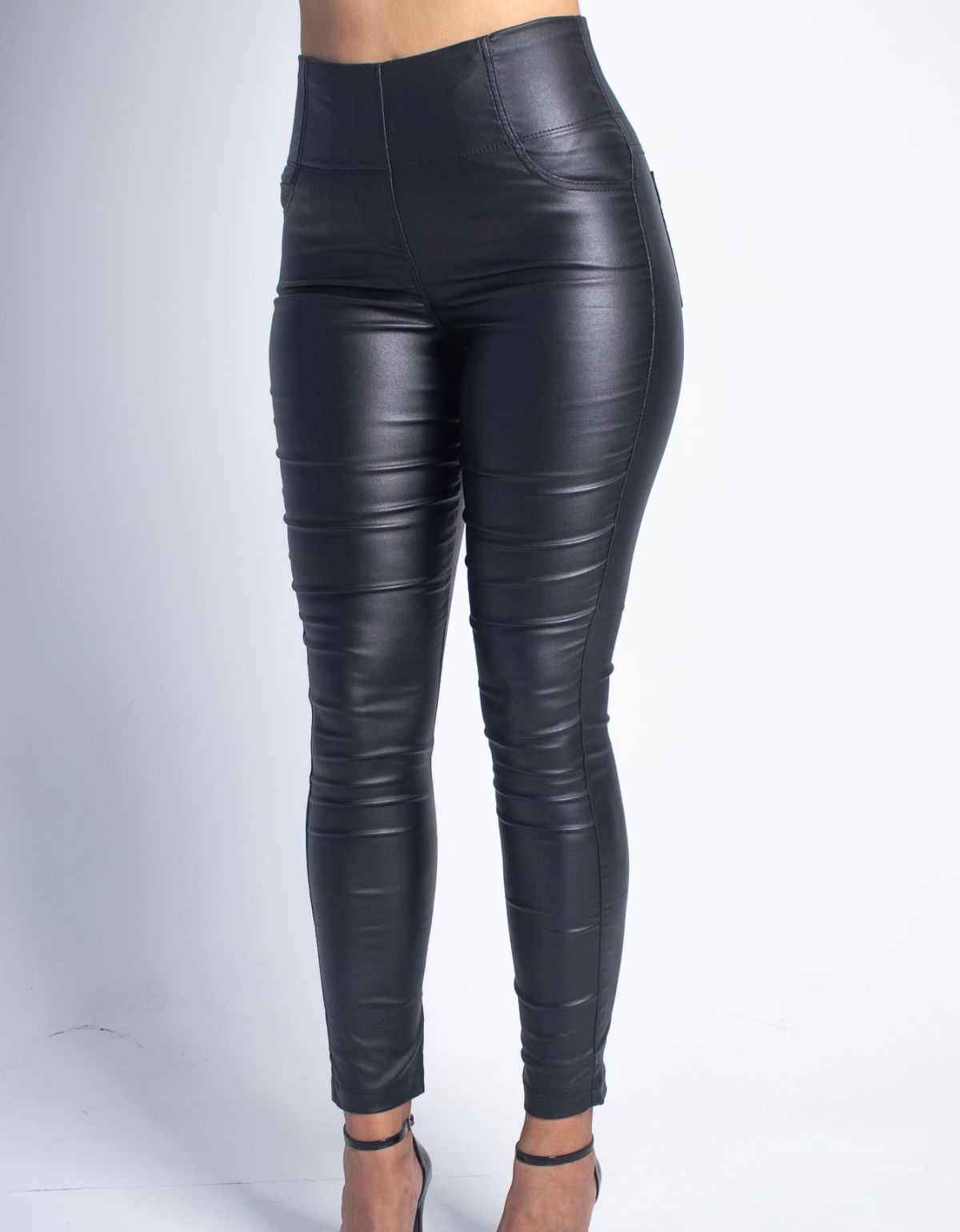 Calça Ultra Modeladora Resinada Afina Cintura Fittform Prada