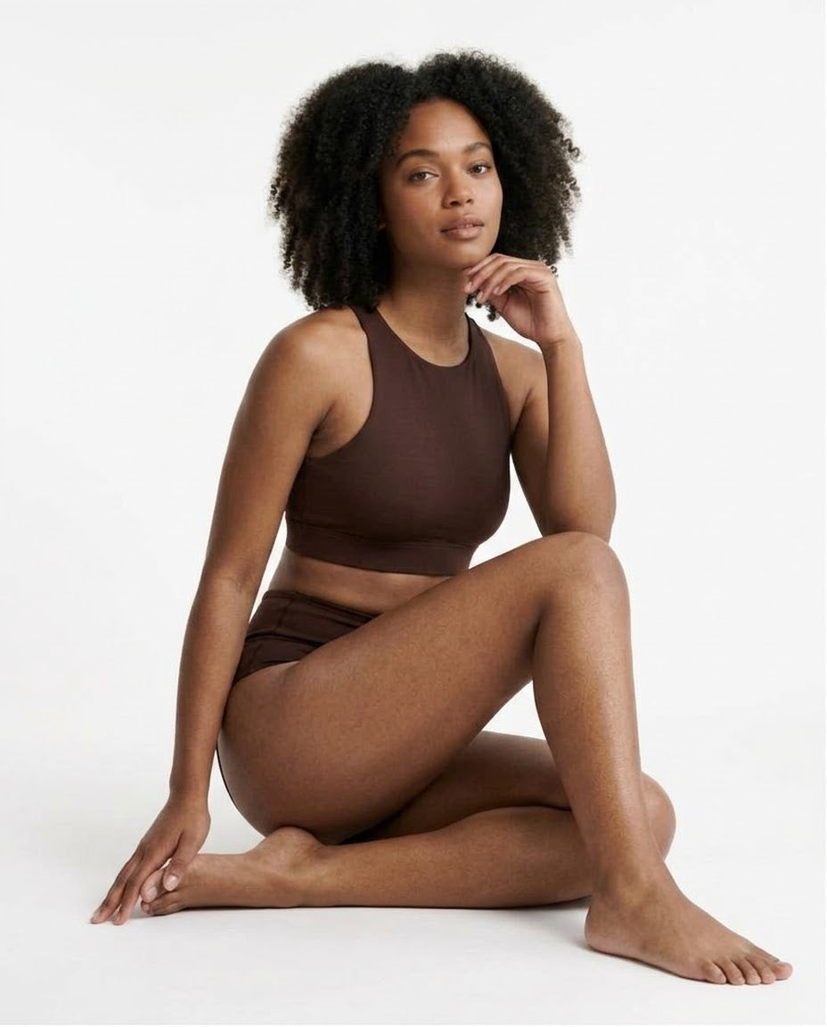 Calcinha Modeladora Reduz Medidas Fittform Marrom