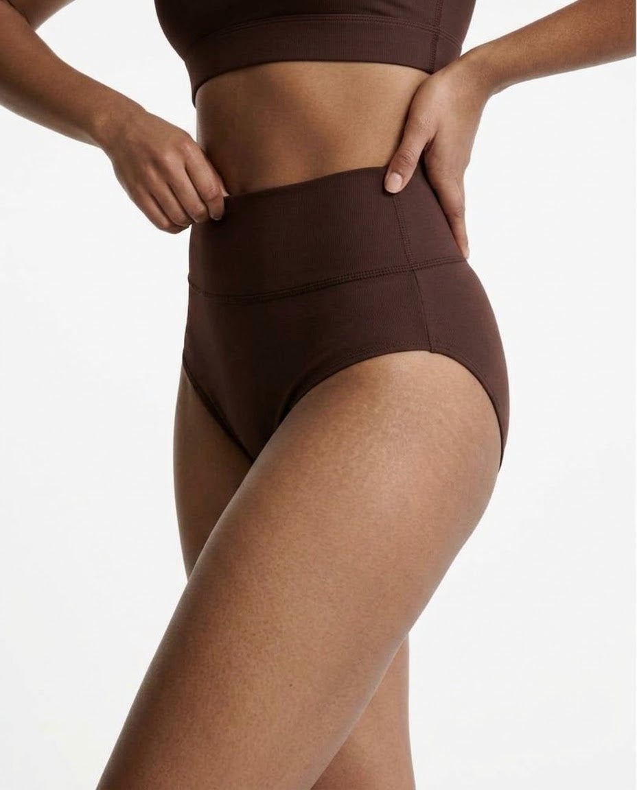 Calcinha Modeladora Reduz Medidas Fittform Marrom